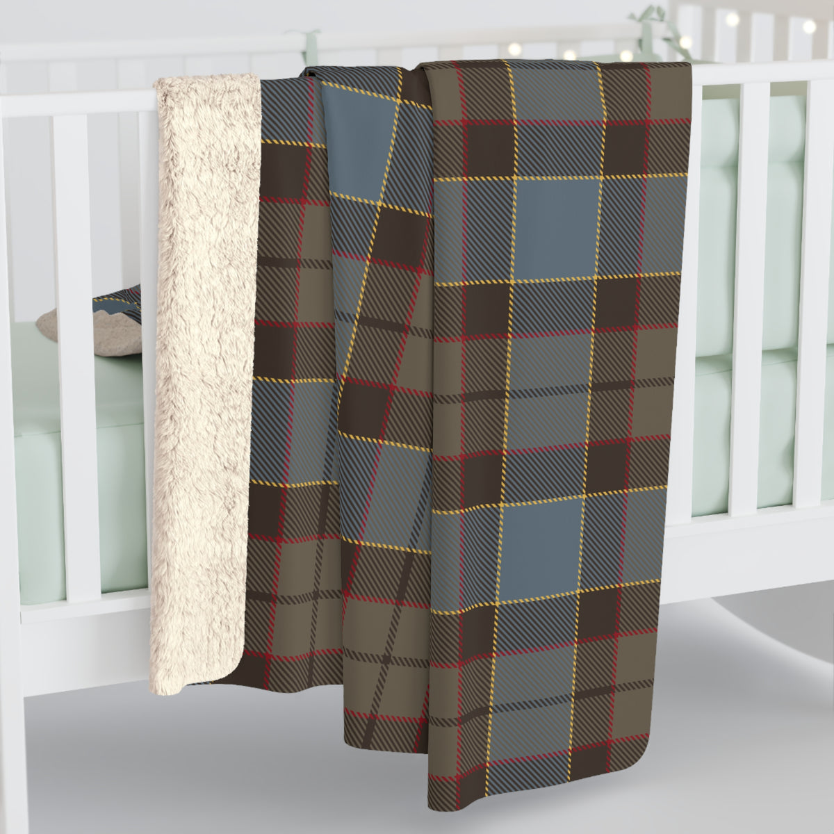 Property of Clan Fraser Sherpa Fleece Blanket - Outlander
