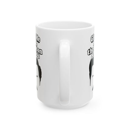 Give Me All The Bacon and Eggs Ron Swanson Quote - Parks and Rec Coffee Mug