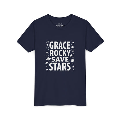 Grace Rocky Save Stars - Project Hail Mary Kids' T-Shirt