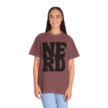 Block Letters Oversized Unisex - Nerd T-shirt