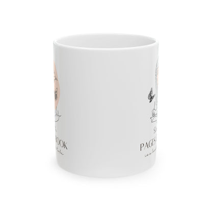 Between The Pages of a Book - Book Lovers Coffee Mug