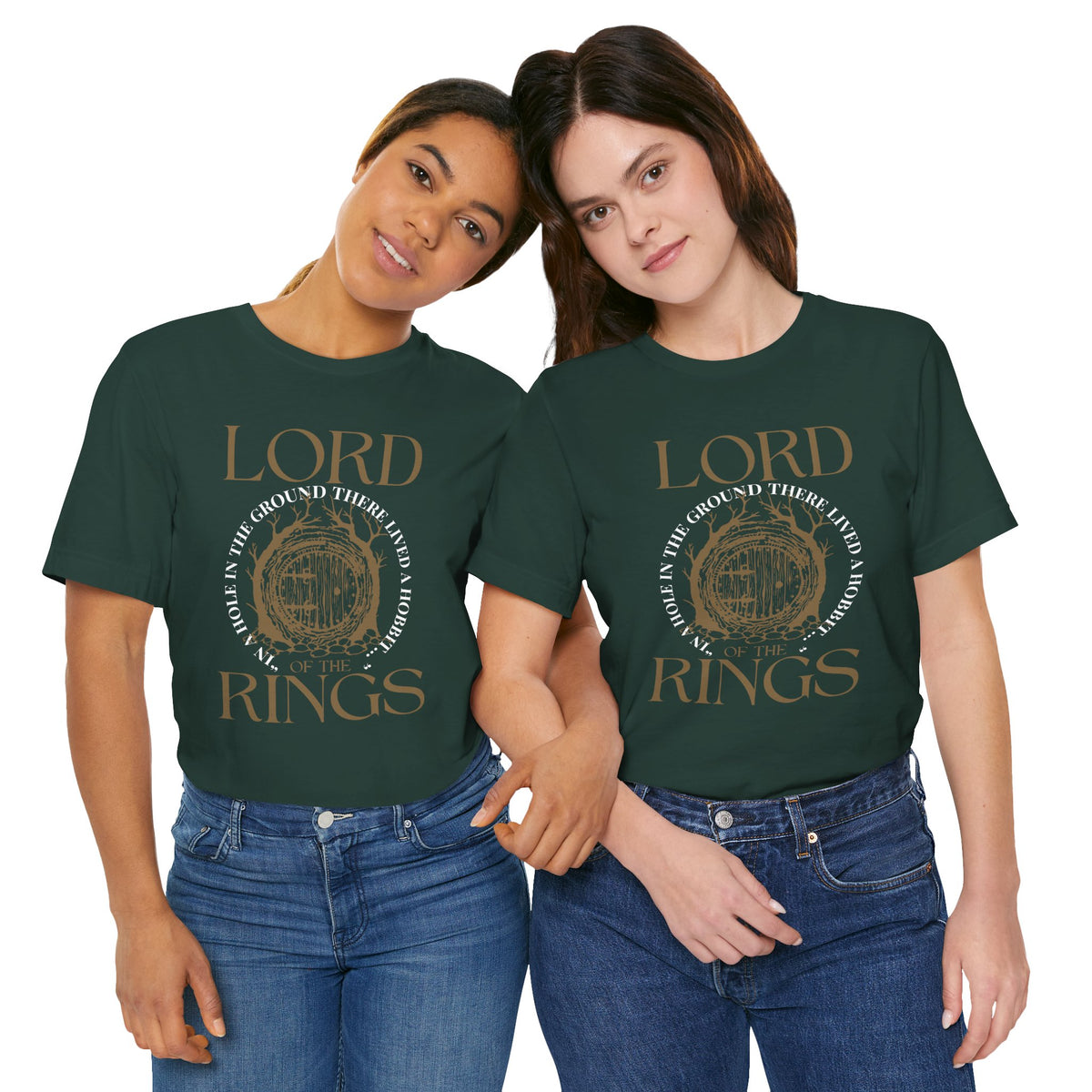 Hobbit Hole Design - Lord of the Rings T-Shirt