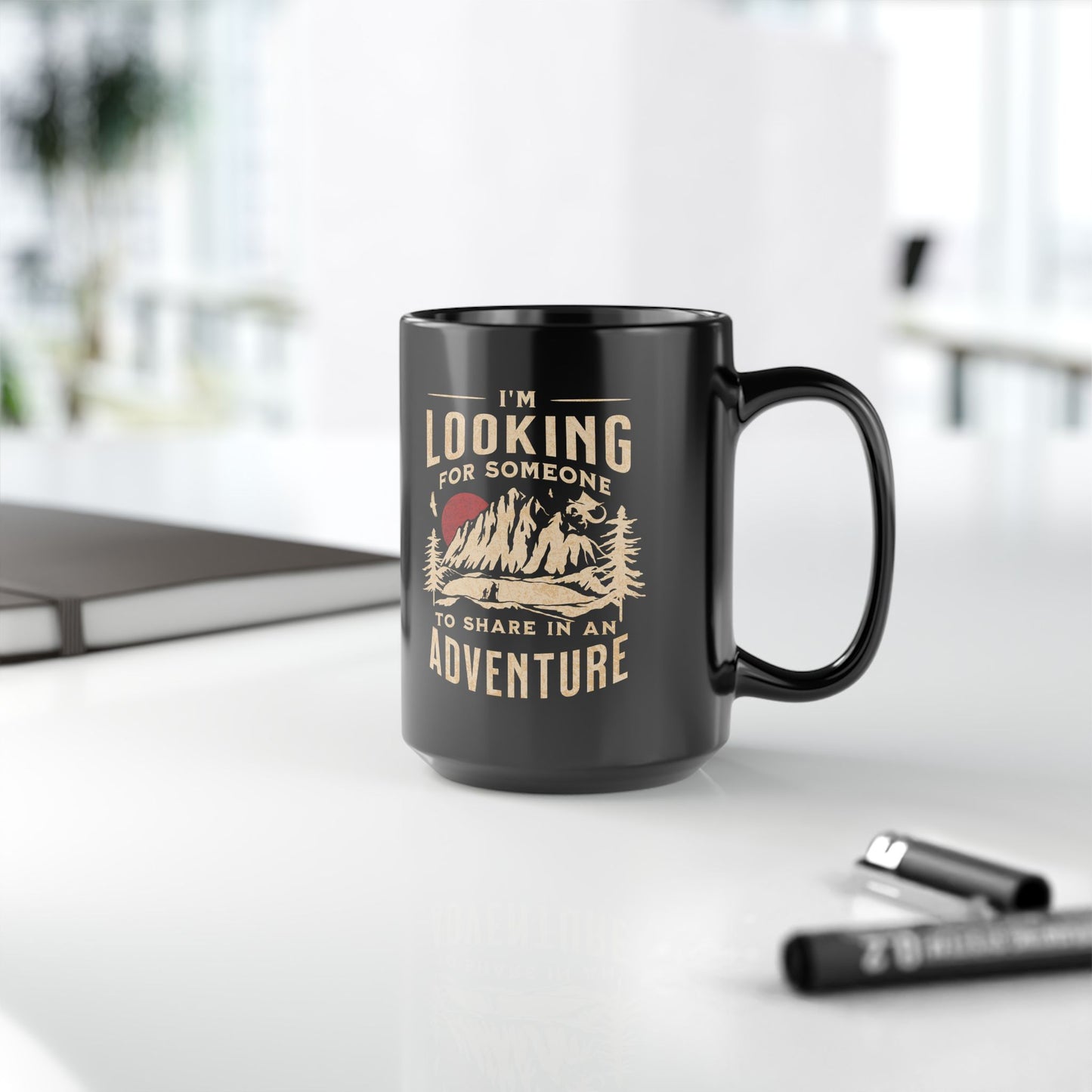"I'm Looking for Someone to Share in an Adventure" - Lord of the Rings Coffee Mug