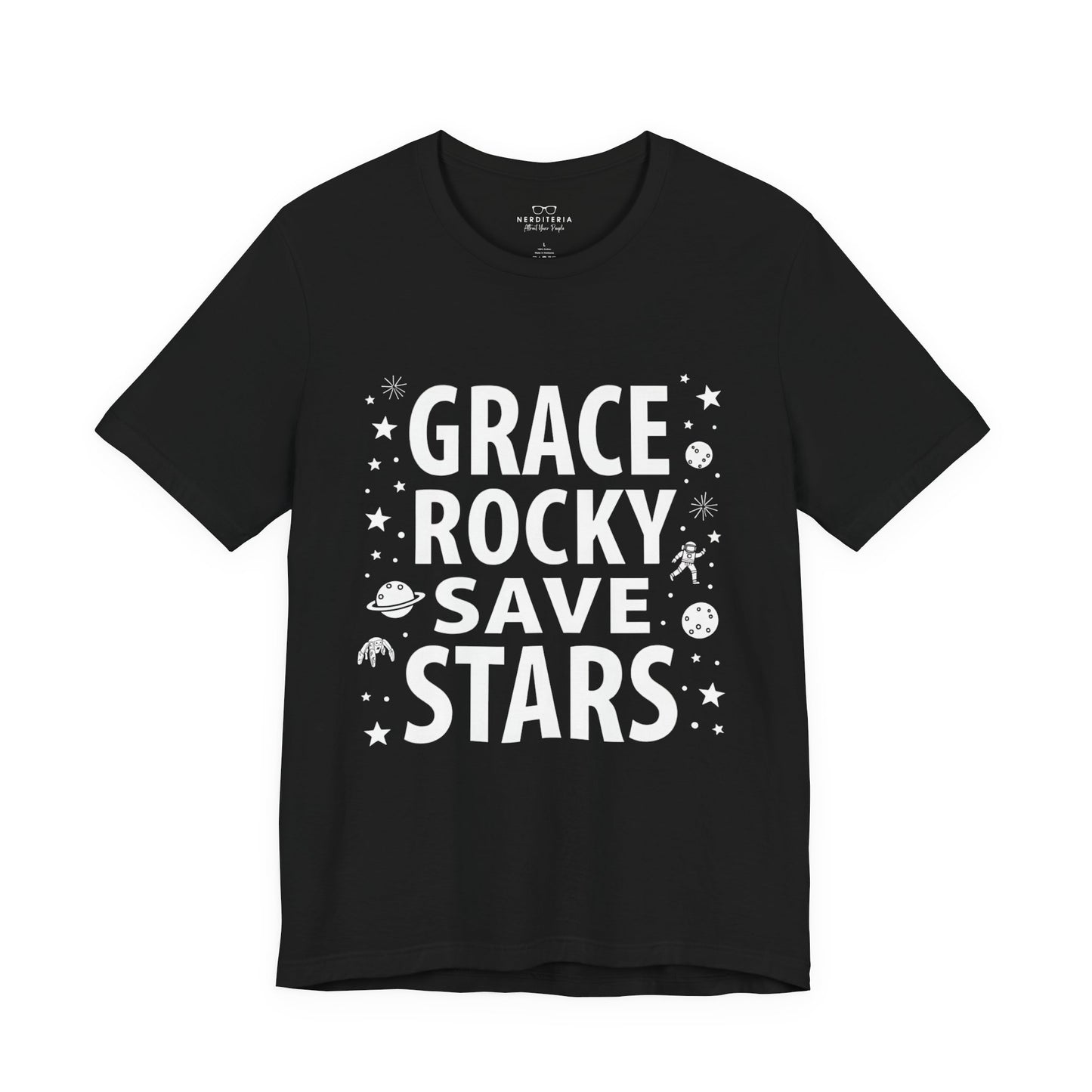 Grace Rocky Save Stars - Project Hail Mary T-Shirt