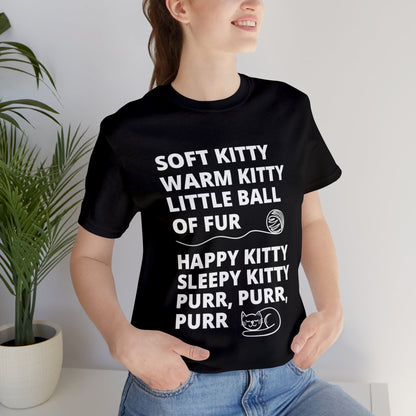 Soft Kitty Warm Kitty Unisex T-shirt - Big Bang Theory