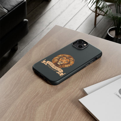 Aslan Courage Dear Heart Phone Case - Book Lovers