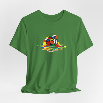 Melting Puzzle Cube - Big Bang Theory T-shirt