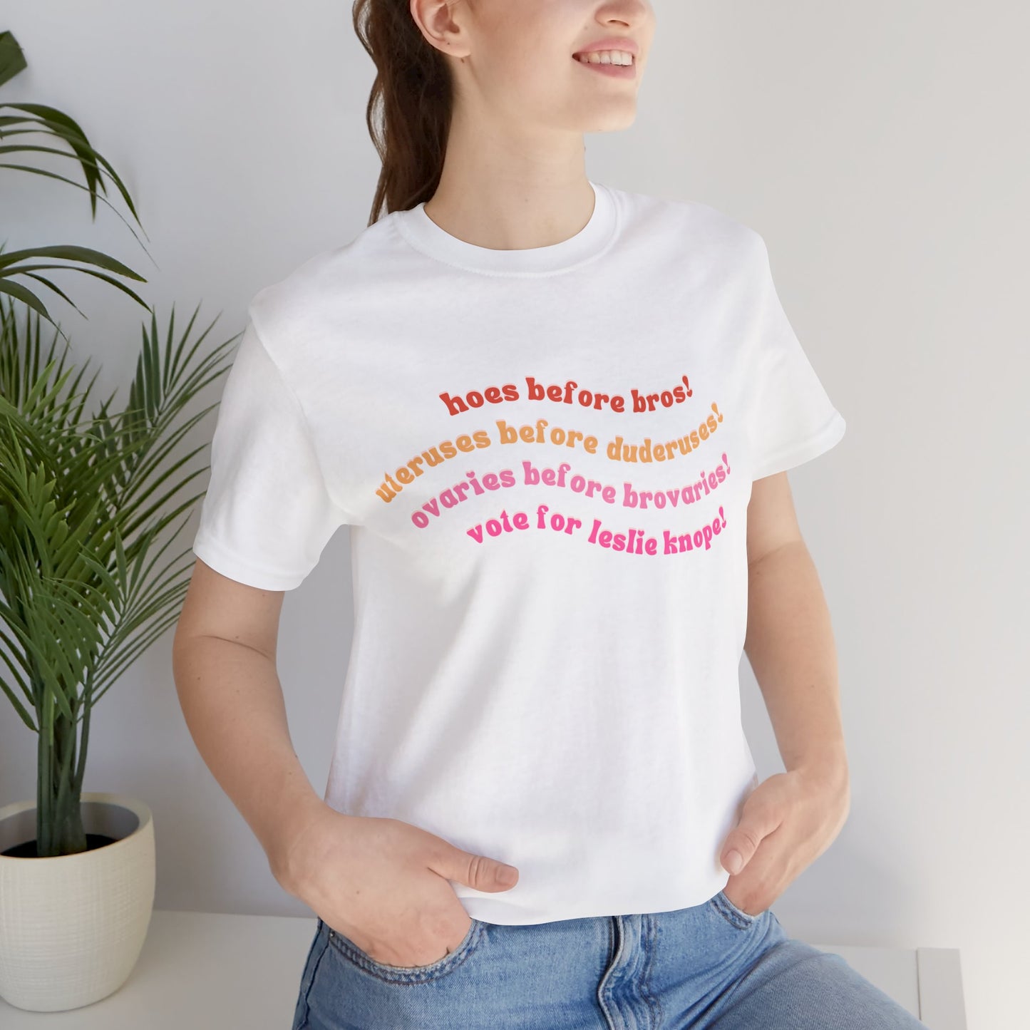 hoes before bros tshirt