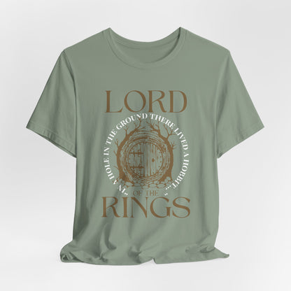 Hobbit Hole Design - Lord of the Rings T-Shirt
