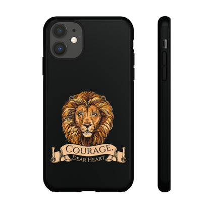 Aslan Courage Dear Heart Phone Case - Book Lovers