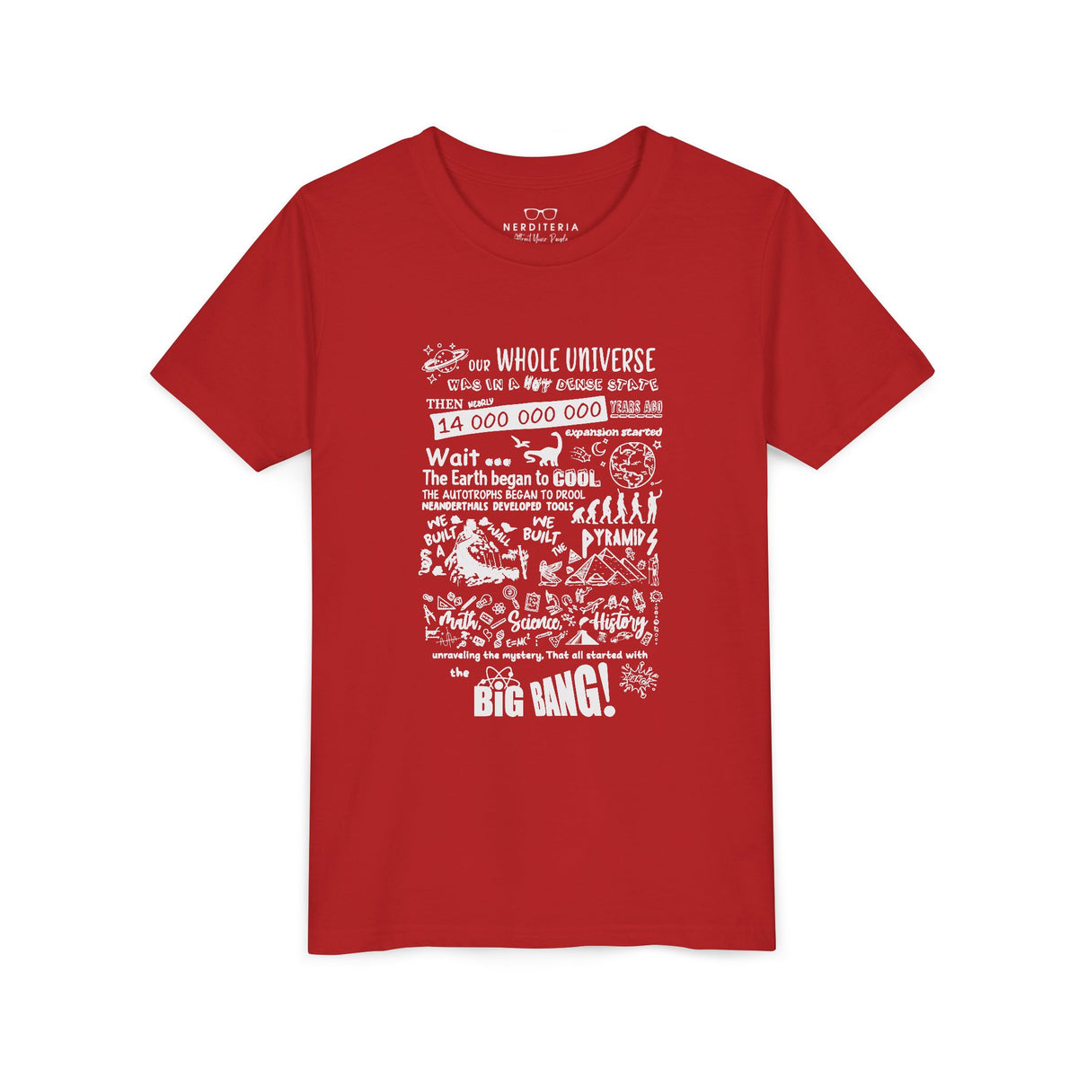 Big Bang Theory Theme Song Kid's T-Shirt