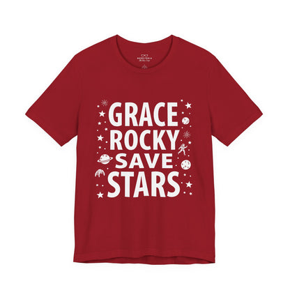Grace Rocky Save Stars - Project Hail Mary T-Shirt