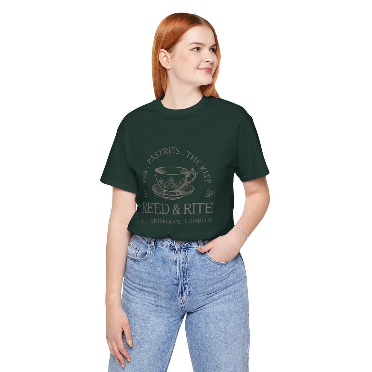 Reed & Rite Tea Shop - Emma M Lion T-Shirt