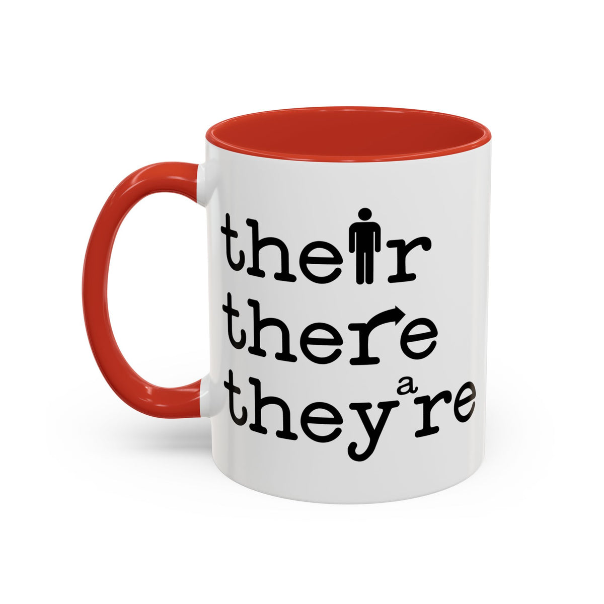 Their, There, They're Coffee Mug