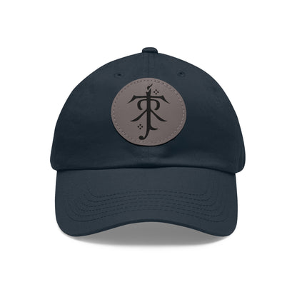 Lord of the Rings Logo Dad Hat with Leather Patch