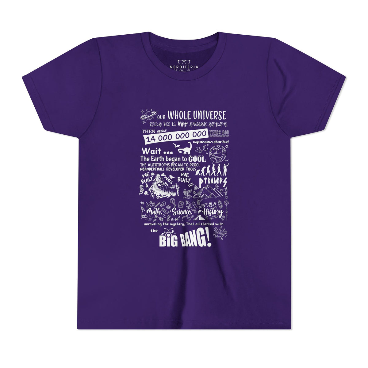 Big Bang Theory Theme Song Kid's T-Shirt