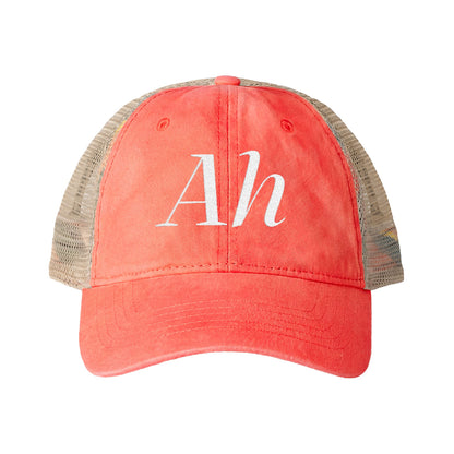 Ah - Emma M Lion Women's Mesh-Back Ponytail Cap