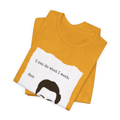 Ron Swanson Permit - Parks & Rec T-shirt