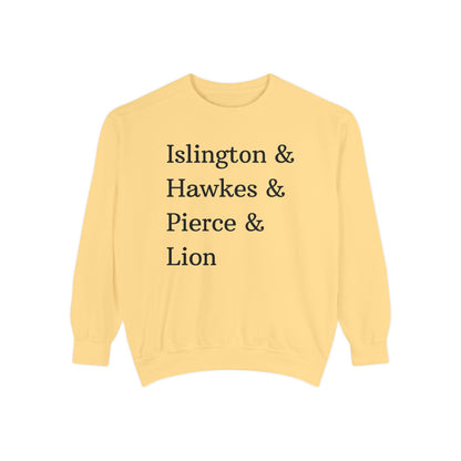 Islington Hawkes Pierce Lion - Emma M Lion Pastel Sweatshirt
