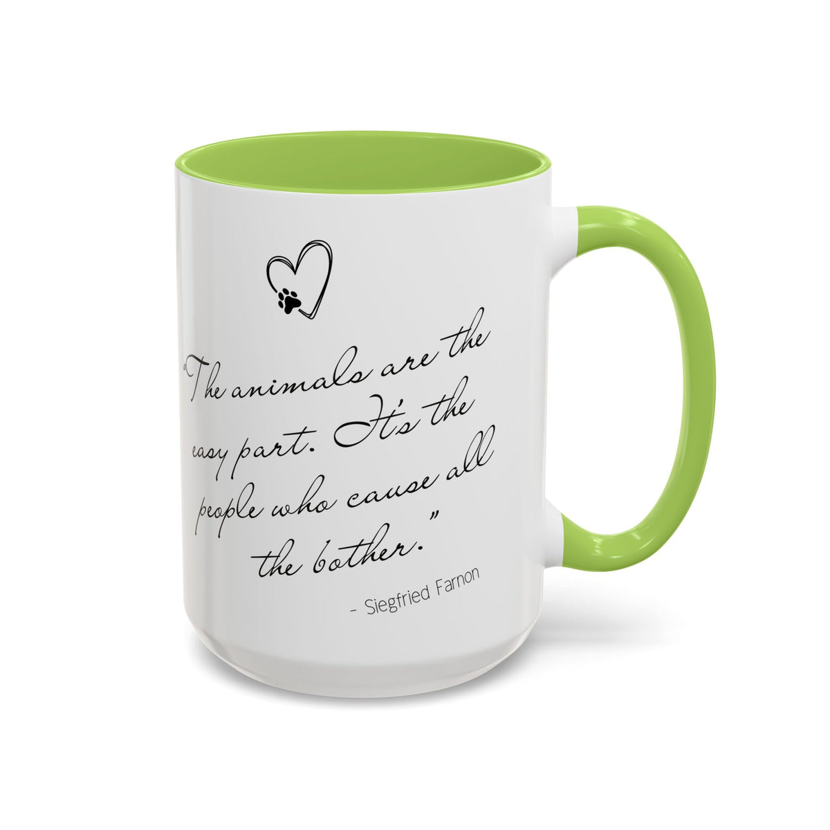 Animals Are The Easy Part - All Creatures Great and Small Coffee Mug
