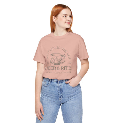 Reed & Rite Tea Shop - Emma M Lion T-Shirt