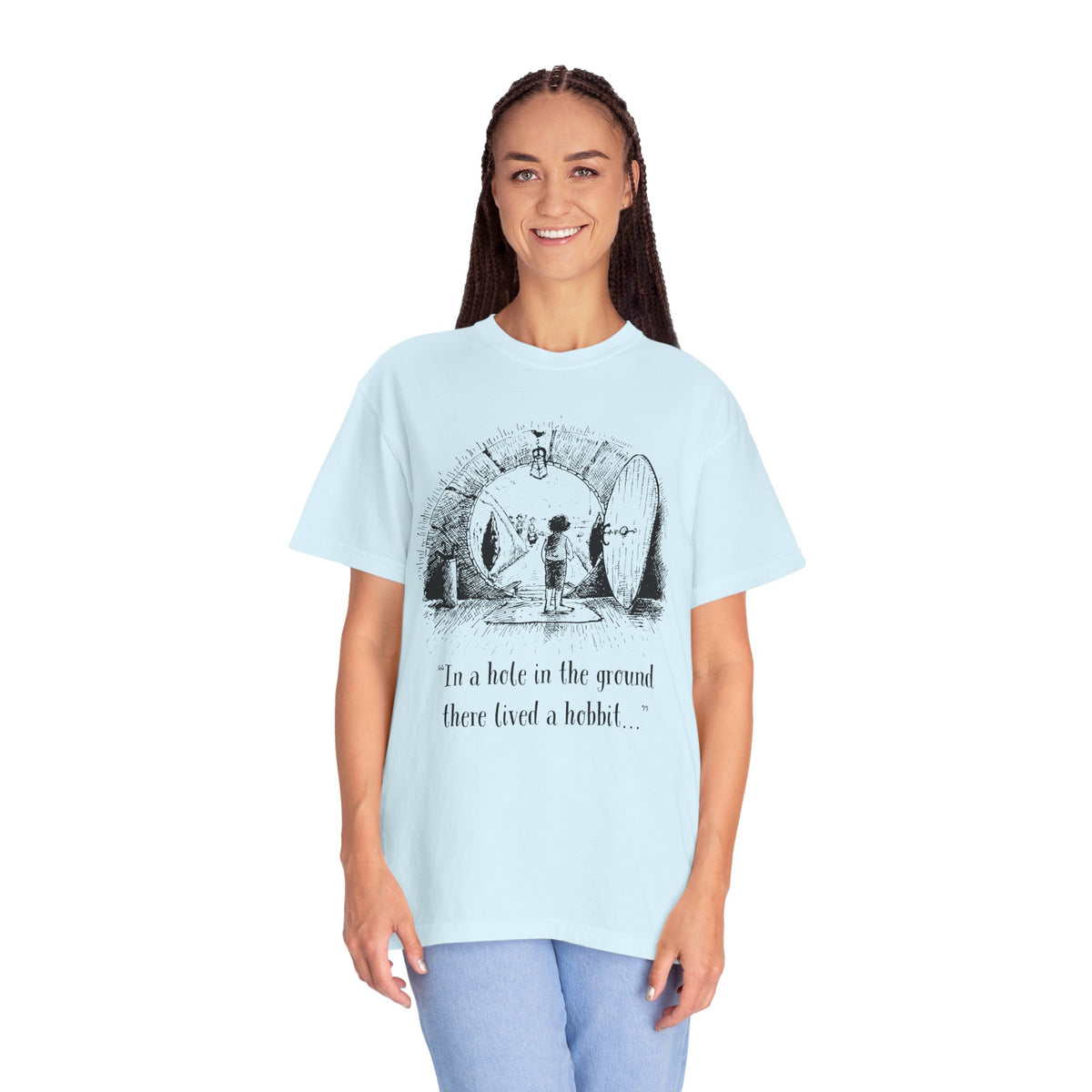In a Hole in the Ground There Lived a Hobbit - The Lord of The Rings T-shirt
