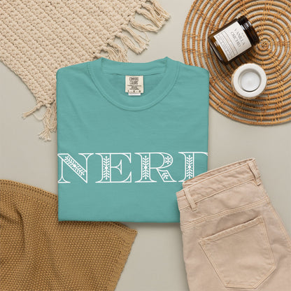 Floral Oversized Nerd T-shirt