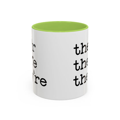 Their, There, They're Coffee Mug
