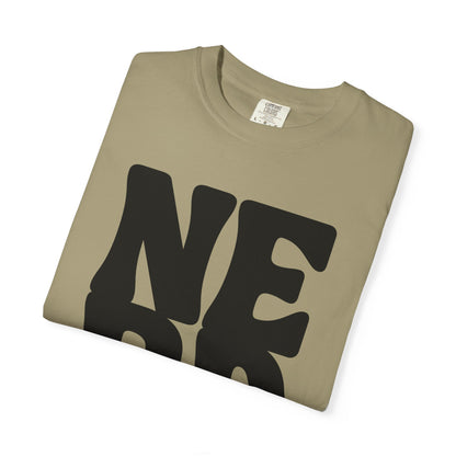 Block Letters Oversized Unisex - Nerd T-shirt