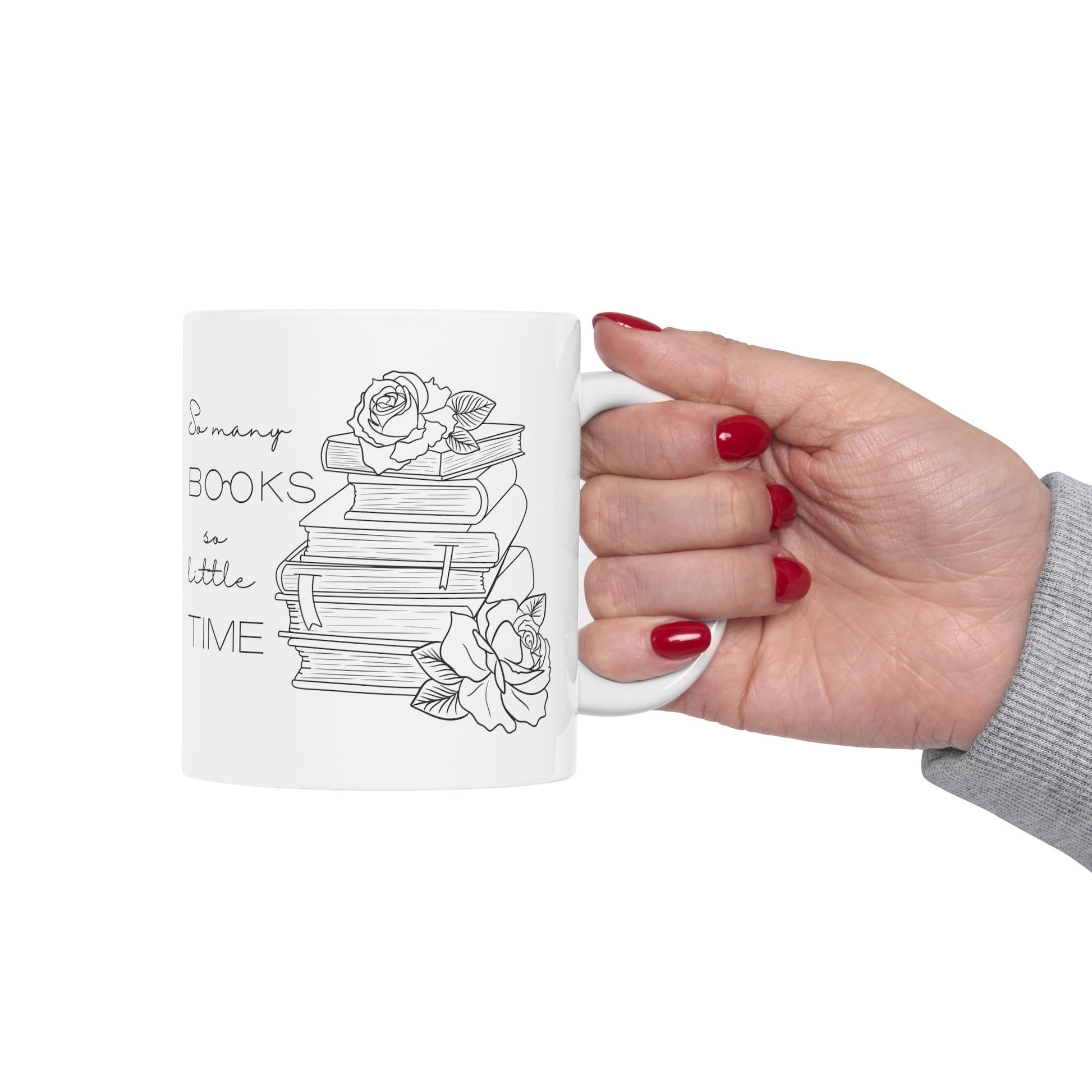 bookish coffee mug