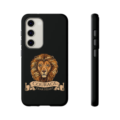 Aslan Courage Dear Heart Phone Case - Book Lovers