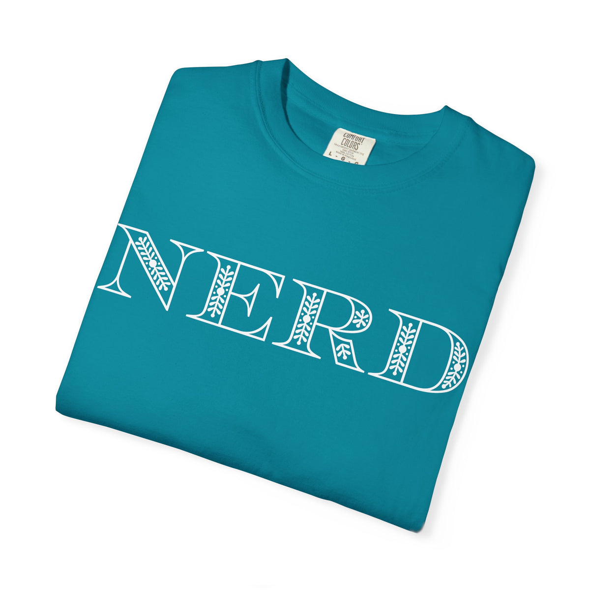Floral Oversized Nerd T-shirt