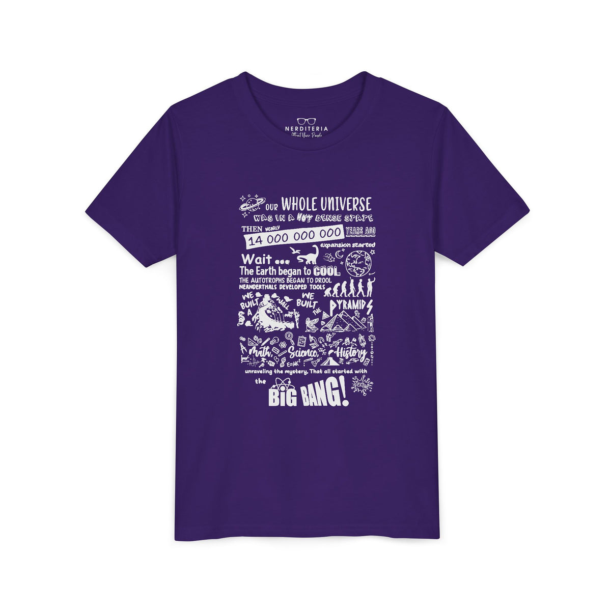 Big Bang Theory Theme Song Kid's T-Shirt
