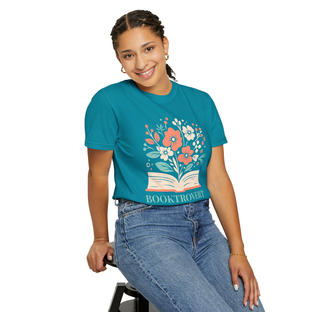 Booktrovert Oversized - Book Lovers T-shirt