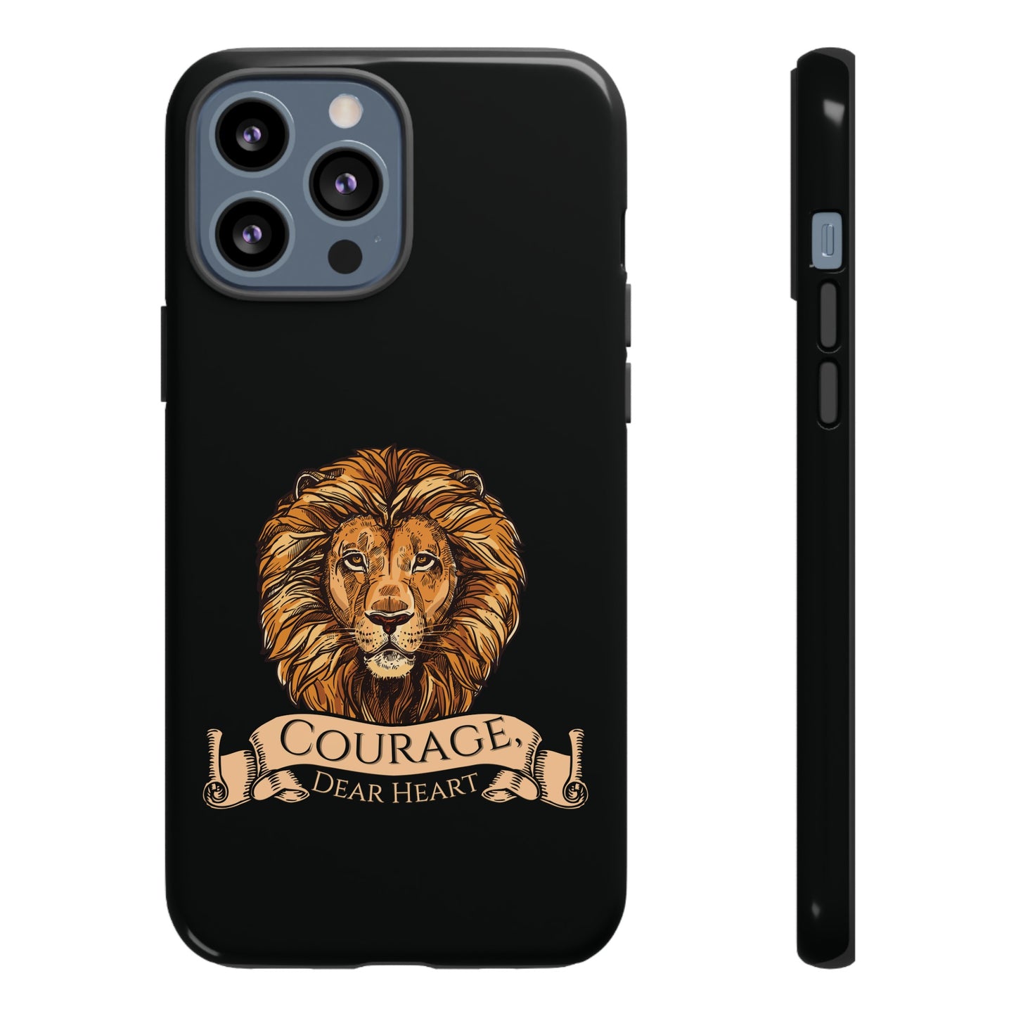 Aslan Courage Dear Heart Phone Case - Book Lovers