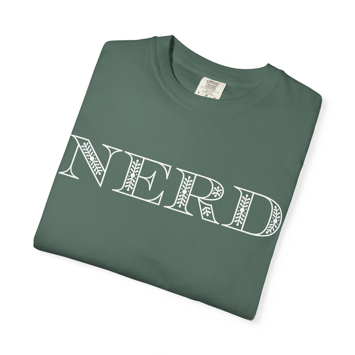 Floral Oversized Nerd T-shirt