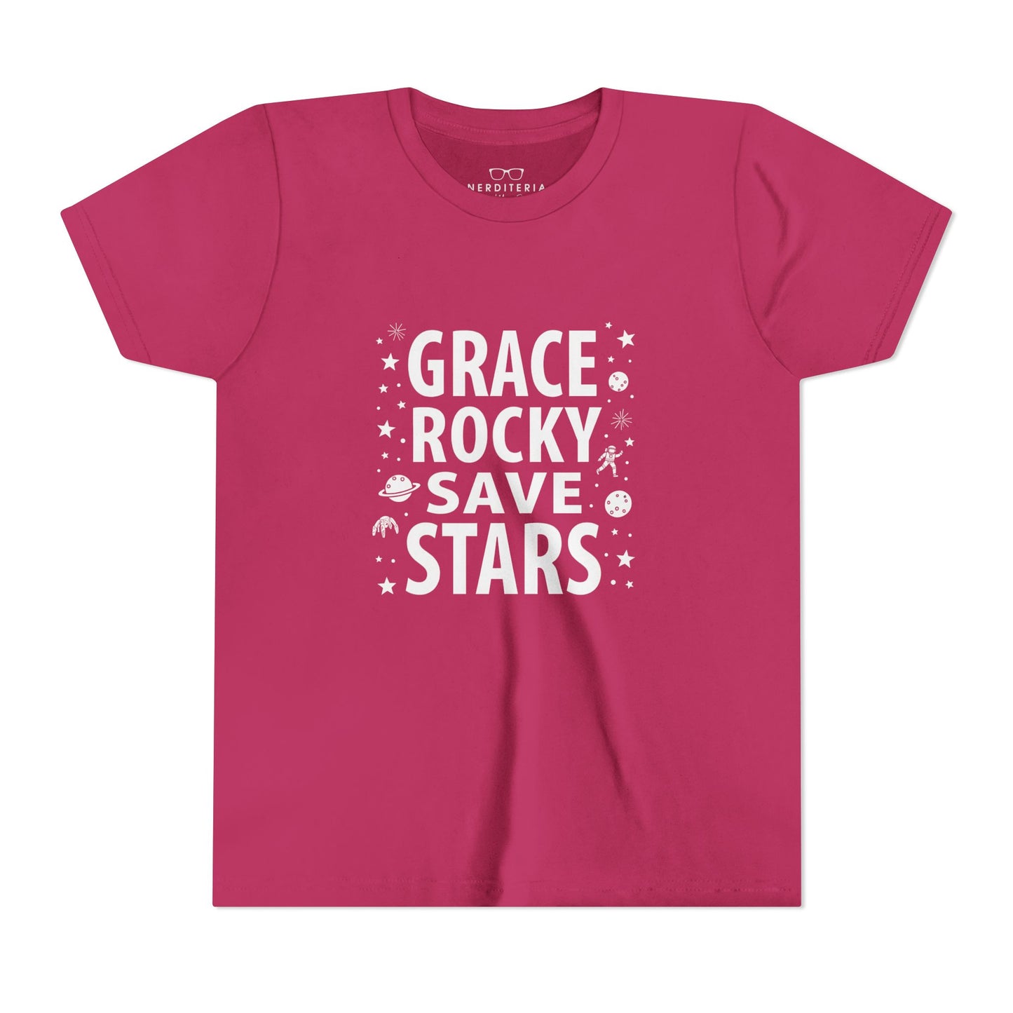 Grace Rocky Save Stars - Project Hail Mary Kids' T-Shirt