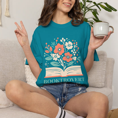 Booktrovert Oversized - Book Lovers T-shirt