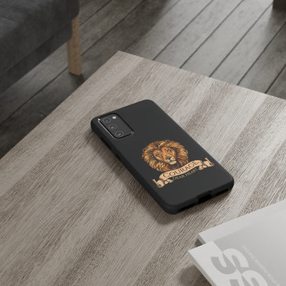 Aslan Courage Dear Heart Phone Case - Book Lovers