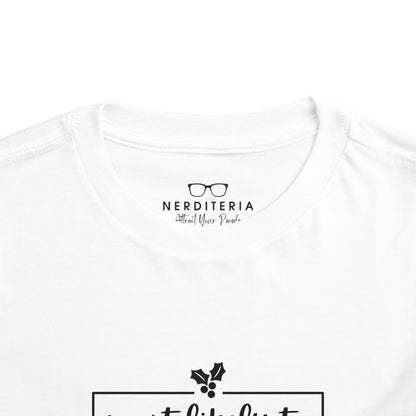 Most Likely to Get Sassy with Santa - Toddler Holiday T-Shirt