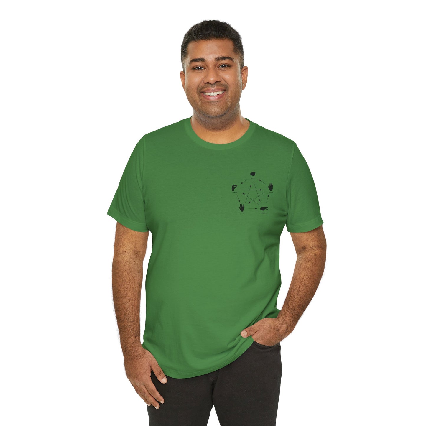 Rock Paper Scissors Lizard Spock T-shirt - Big Bang Theory