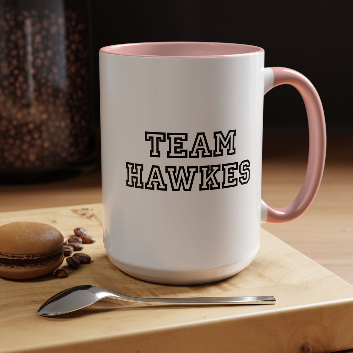 Team Hawkes - Emma M Lion Coffee Mug