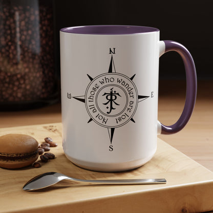 Not All Those Who Wander Are Lost - Lord of the Rings Coffee Mug