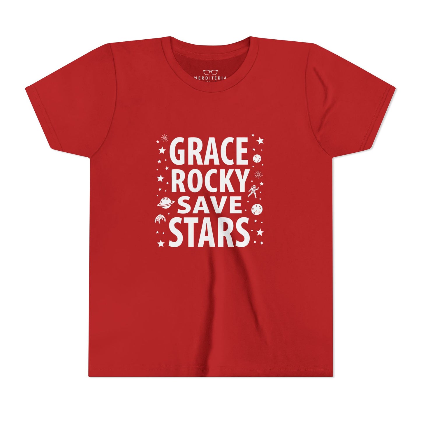 Grace Rocky Save Stars - Project Hail Mary Kids' T-Shirt