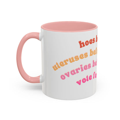'Bros Before Hoes' Galentines - Parks and Rec Coffee Mug