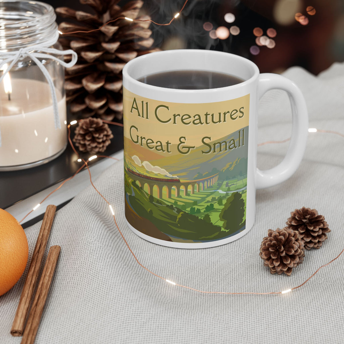 All Creatures Great and Small Bridge Scene Coffee Mug