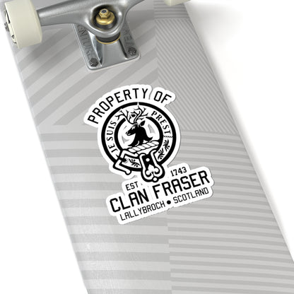 Property of Clan Fraser - Outlander Sticker