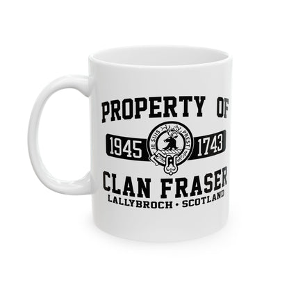 Property of Clan Fraser - Outlander Coffee Mug