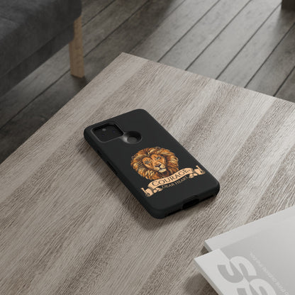 Aslan Courage Dear Heart Phone Case - Book Lovers