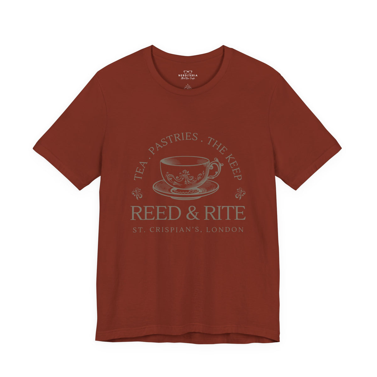 Reed & Rite Tea Shop - Emma M Lion T-Shirt